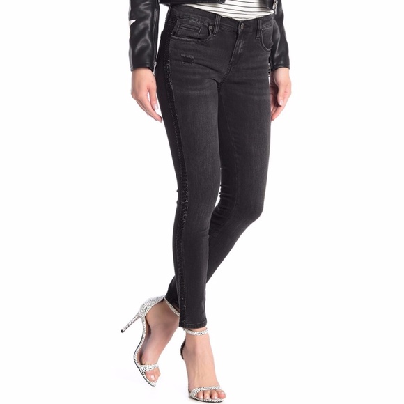 Blank NYC Denim - Blank NYC The Reade Crystal Embellished Jeans